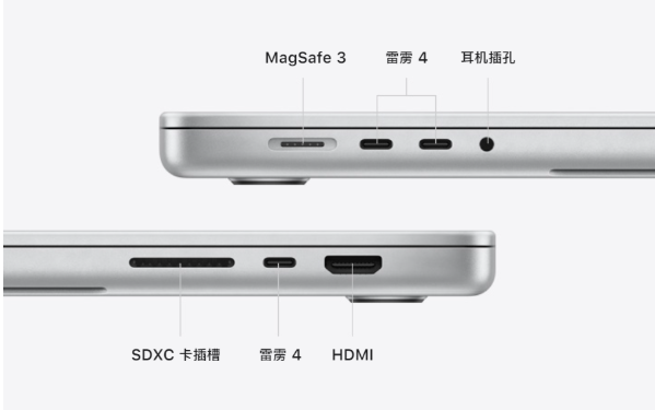 沈阳iphone13更换电池_苹果新款 MacBook Pro 14/16 耳机孔：阻抗自适应，最高 96kHz 采样率