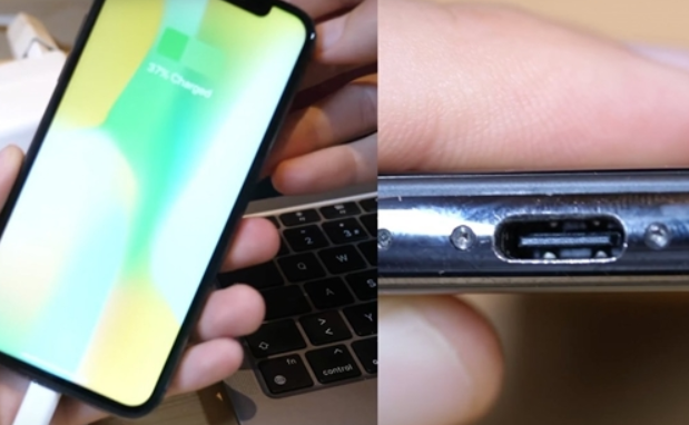 重庆iphoneXR换个电池多少钱_全球首款USB-C接口iPhone X卖出：成交价高达55万元