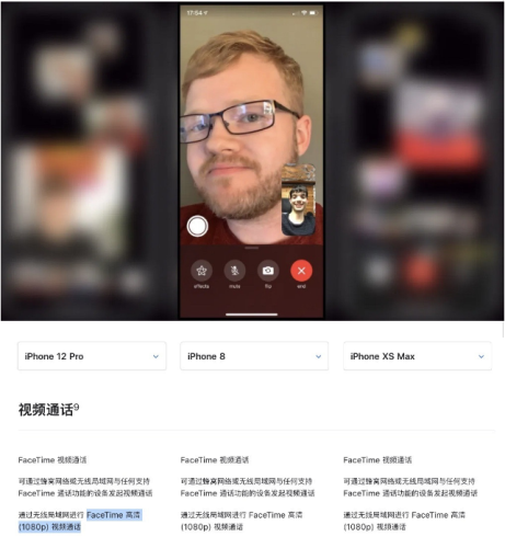 上海苹果X换屏幕多少钱_哪些型号在iOS14.2升级后支持1080p视频通话