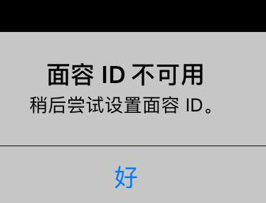 iPhone XR手机面容id不可用是什么问题