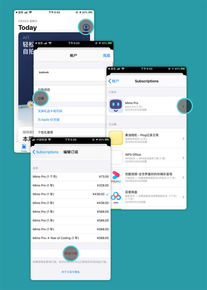 AppStore 订阅